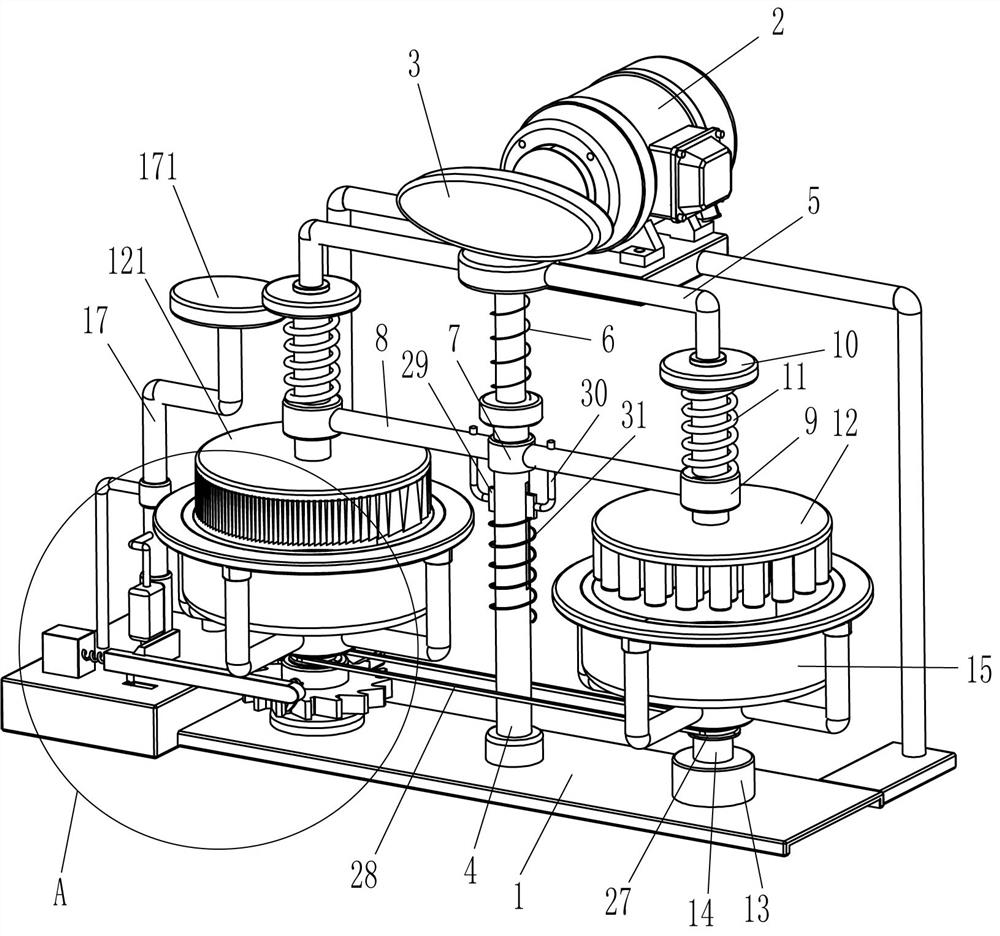 A device for smashing fermented soybeans of Hani nationality