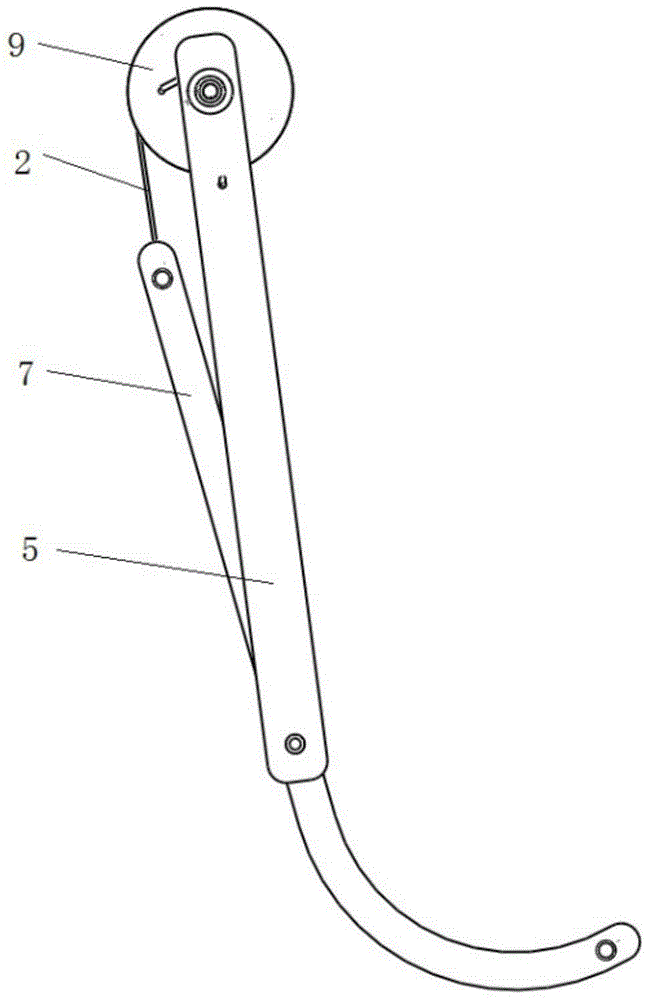 Controllable variable stiffness leg based on magnetorheology