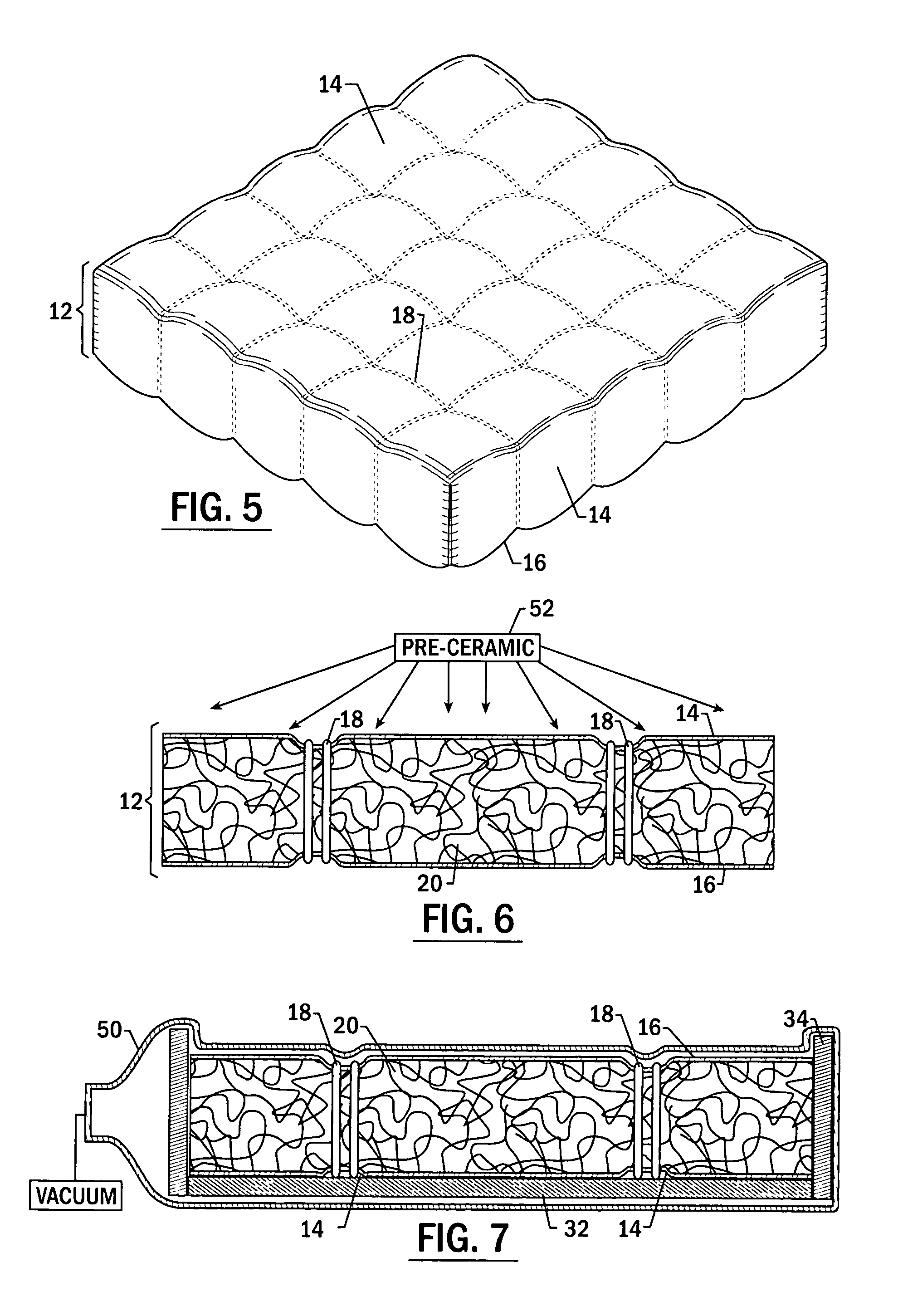 Flexible insulation blanket having a ceramic matrix composite outer layer