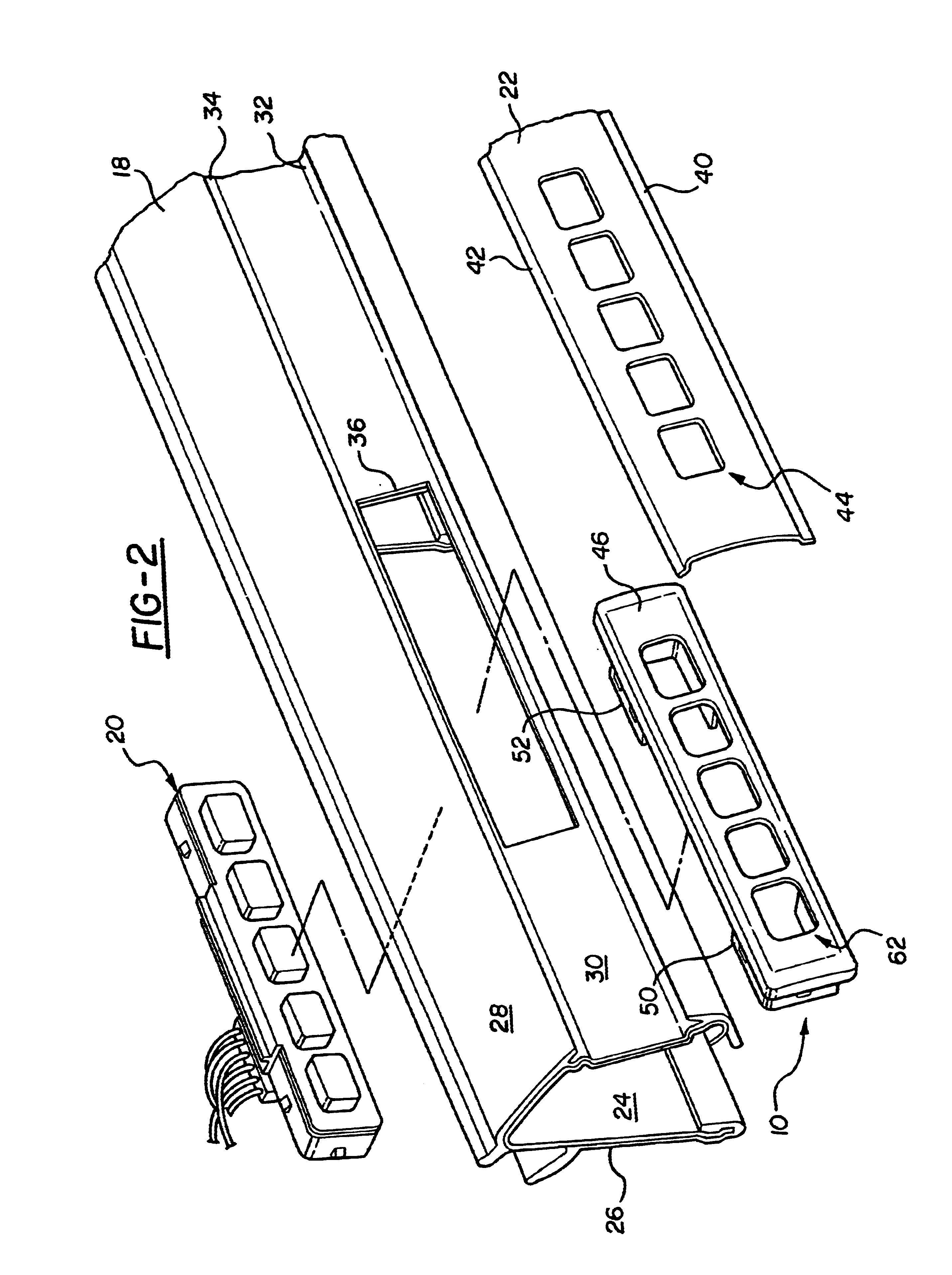 Retainer clip for attaching components to a belt molding