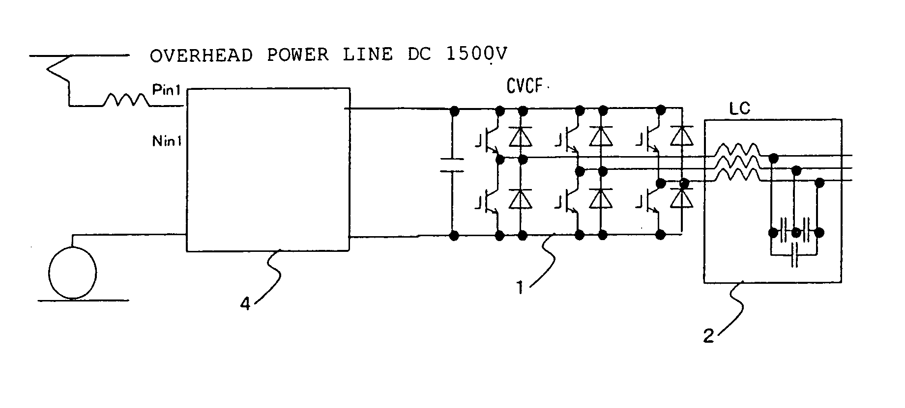 Power source device for a vehicle