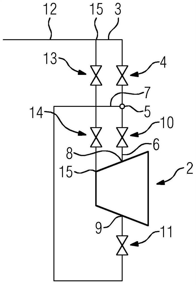 Arrangement for a steam turbine