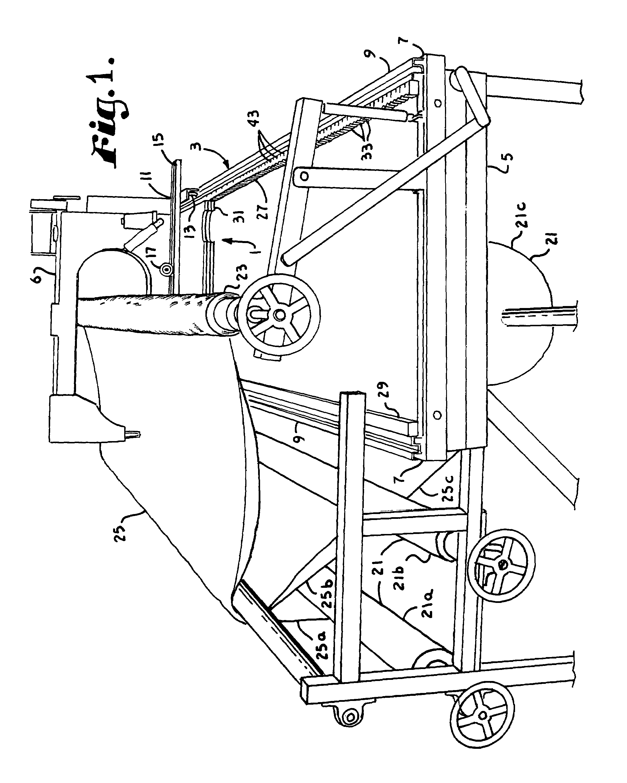 Variable pattern making jig for a quilting machine