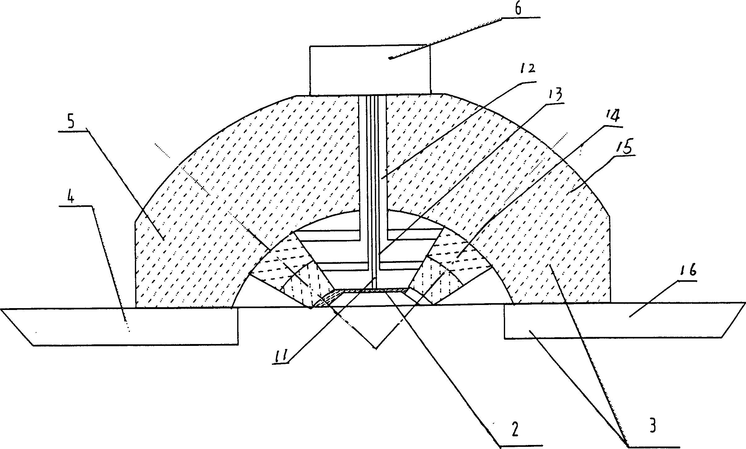 Directional intensity ajustable radiation therapy apparatus