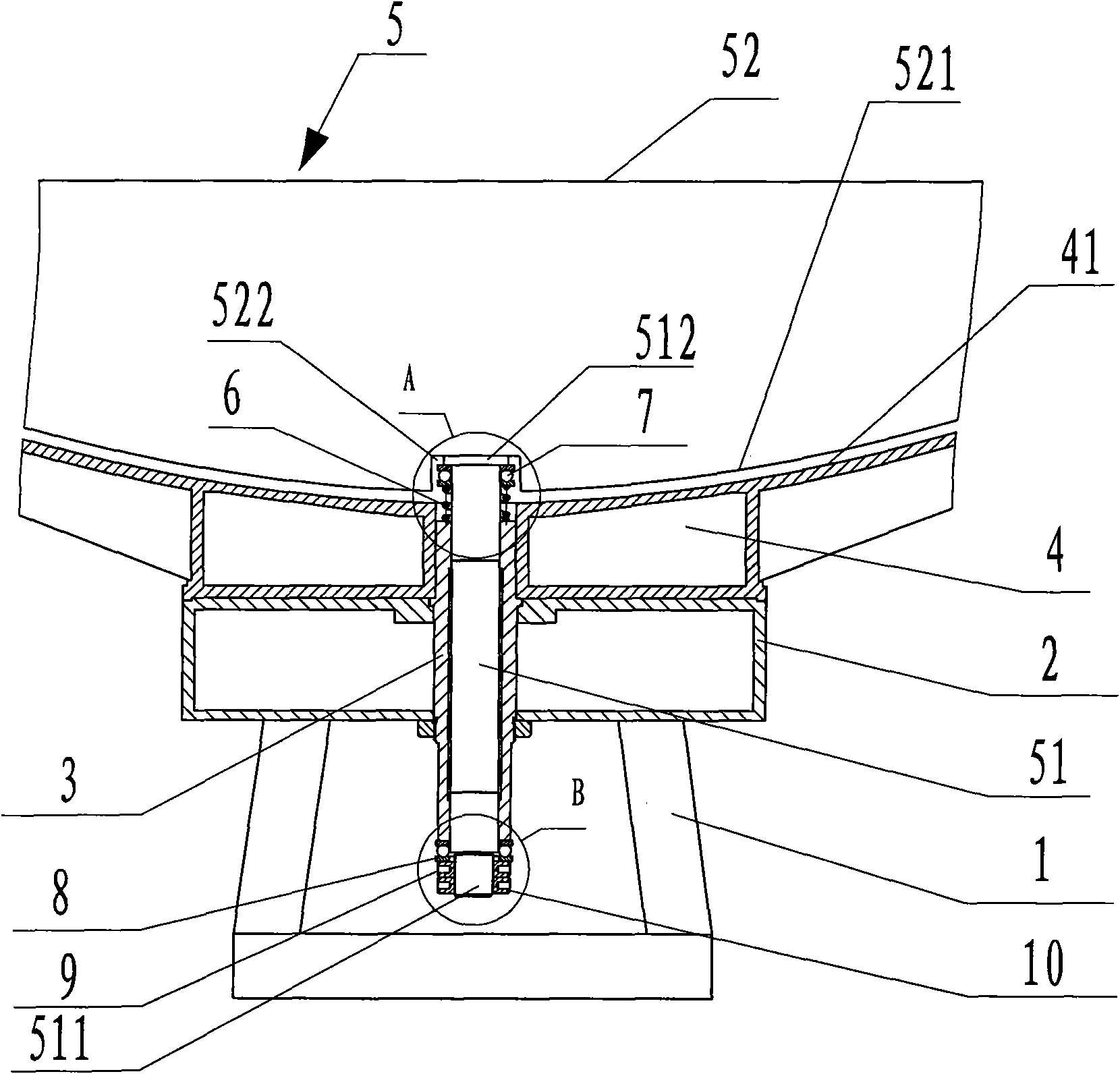 Installing and regulating method and device of parabolic antenna sample plate