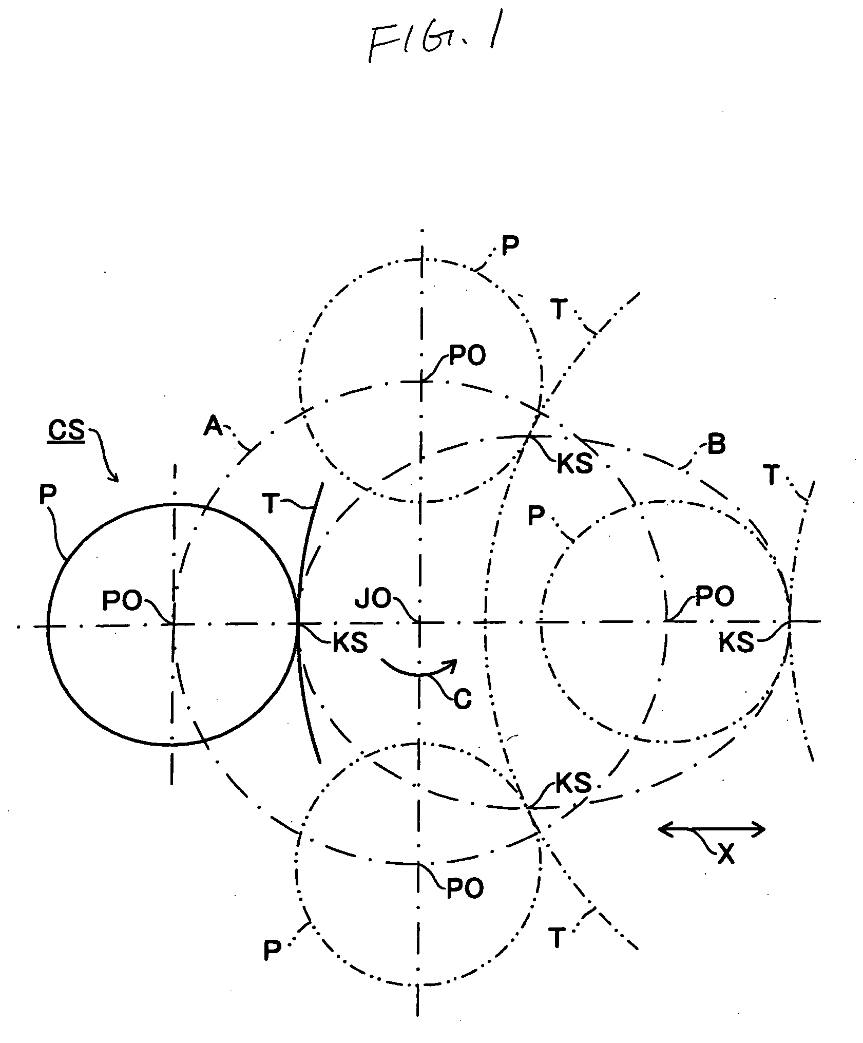 Grinding method of crank pin and grinding machine