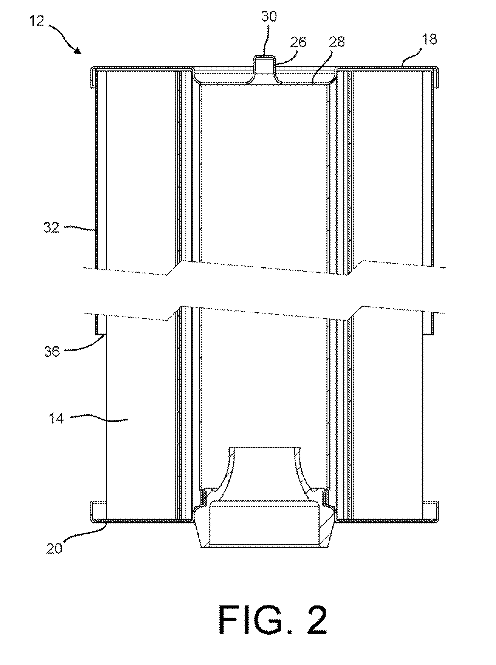 Filter Assembly with Modular Relief Valve Interface
