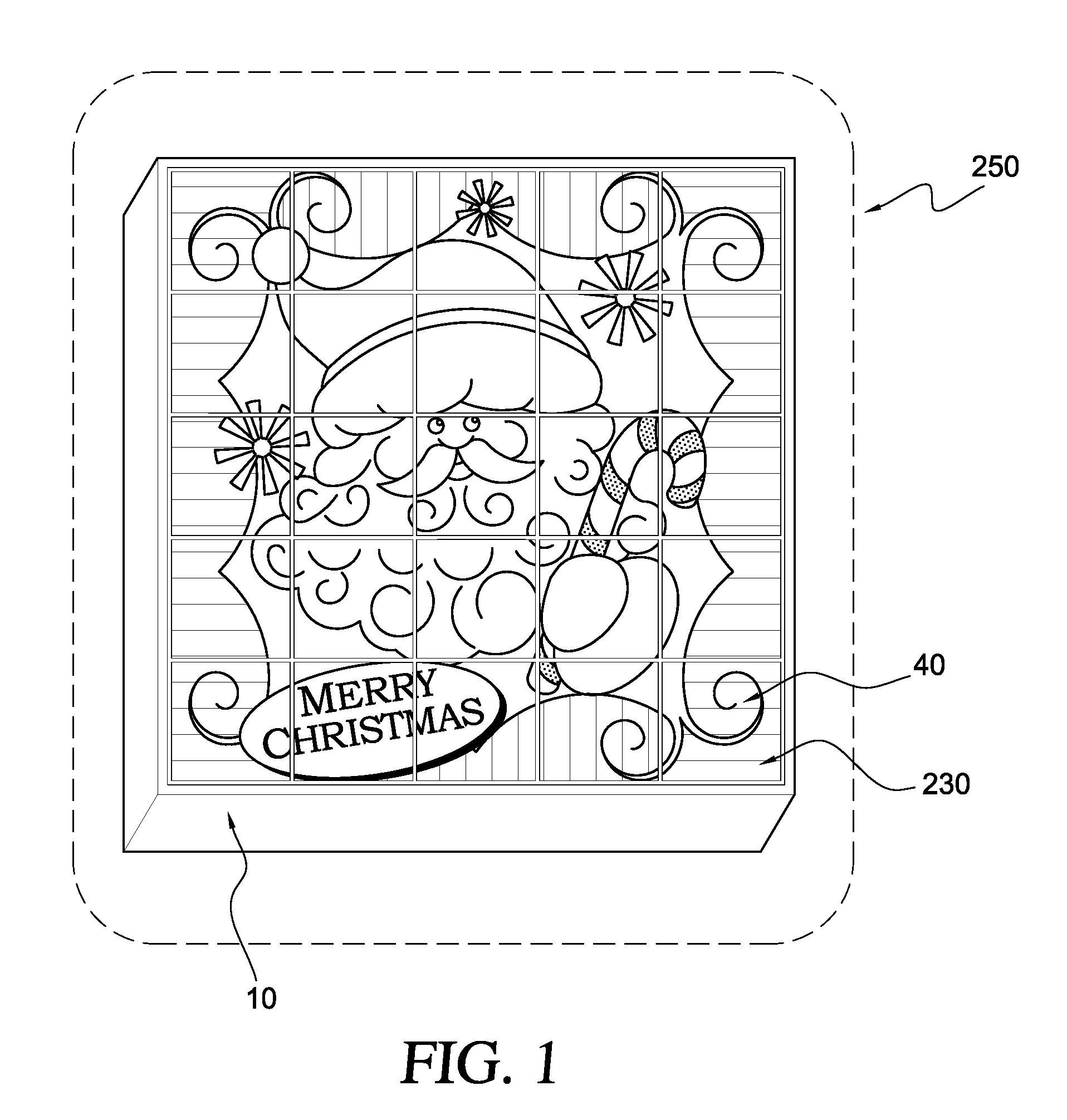 Advent-Type Calendar Container Frame and Methods for Assembly