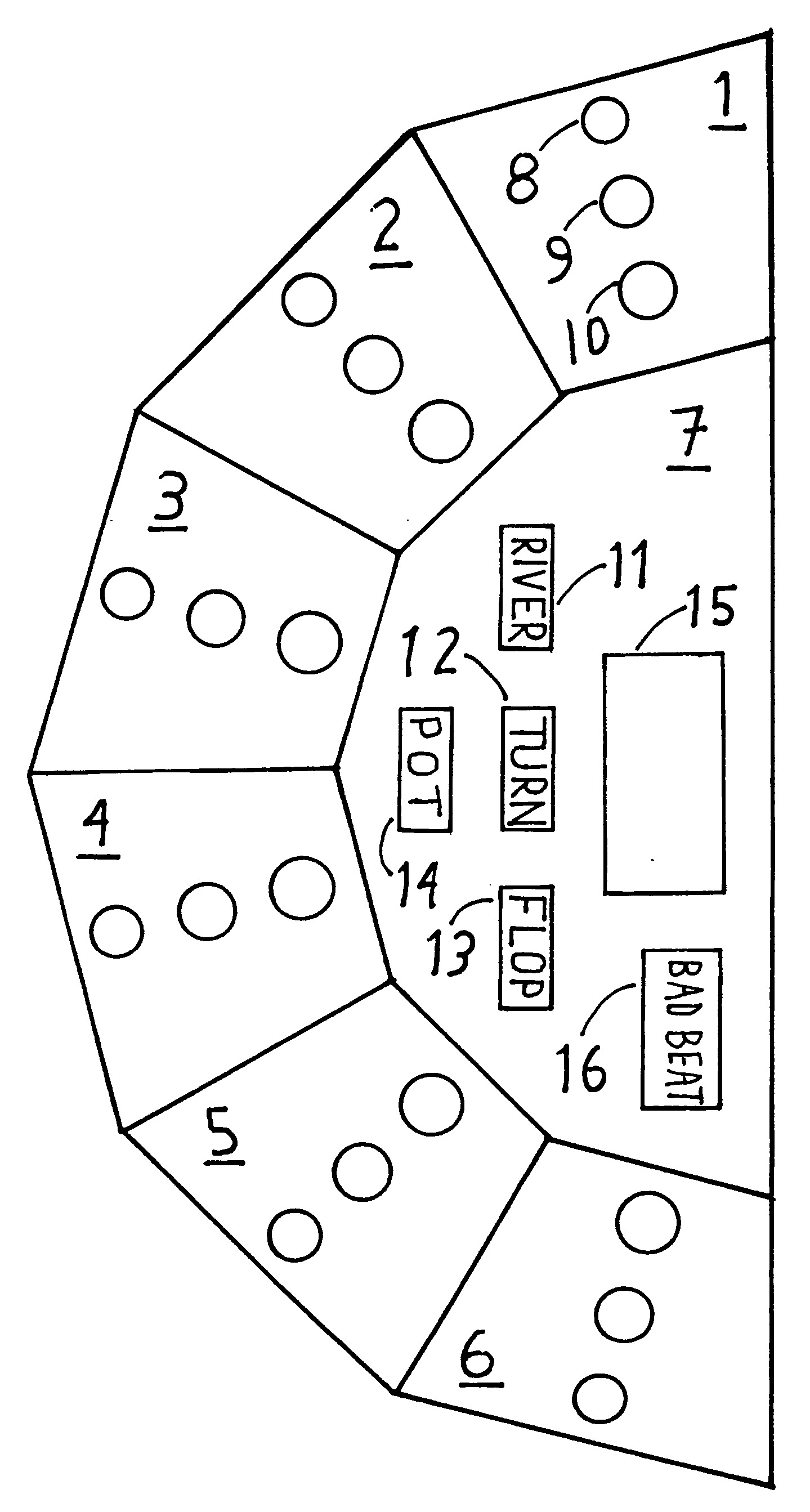 Method of and apparatus for playing a card game