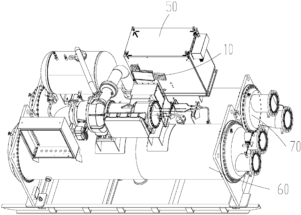 Heat dissipation component and air conditioning unit