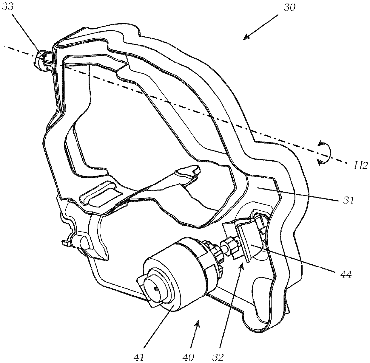 Method for adjusting a regulating mechanism