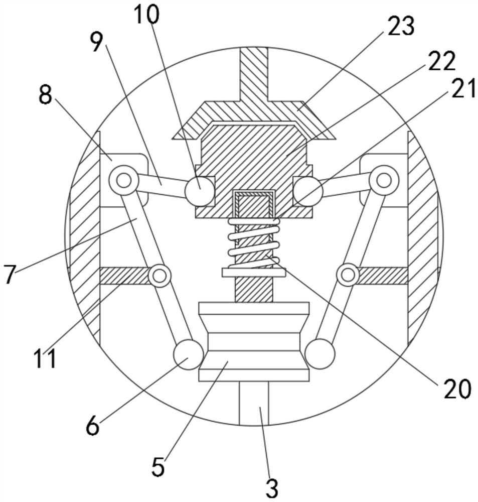 Computer built-in radiator device capable of intelligently adjusting speed according to temperature