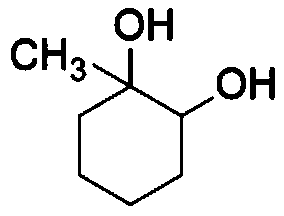 Synthesis method of cyclohexanol derivative 1-methyl-1, 2-cyclohexanediol