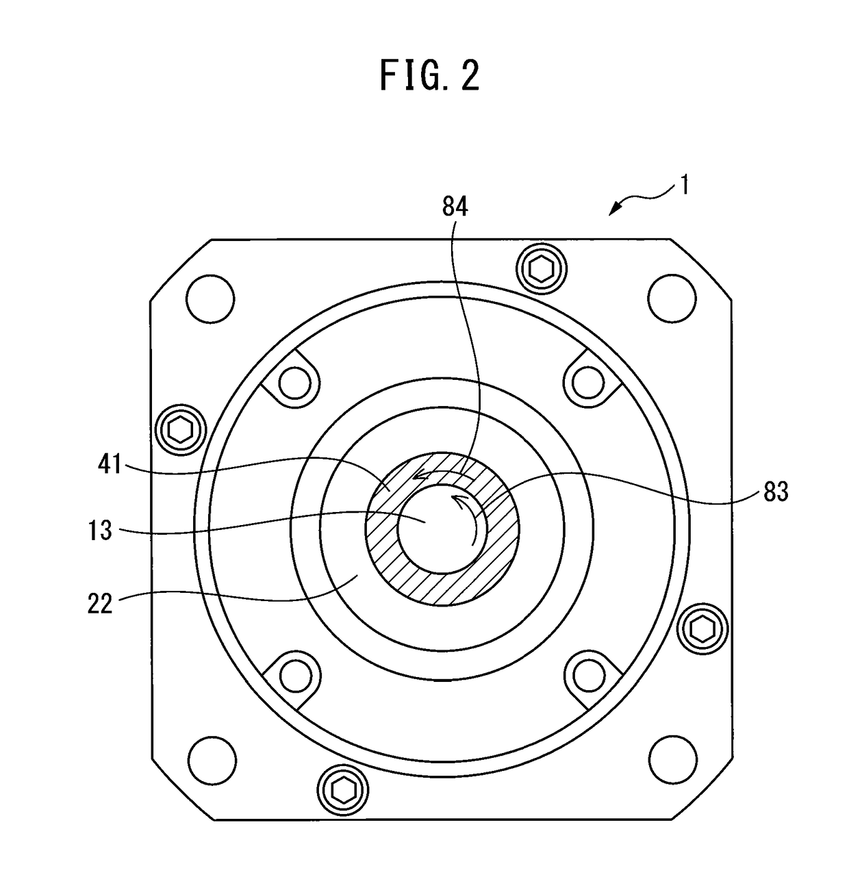 Motor for suppressing entry of foreign matter