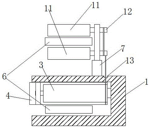 Device for conveying wide-width polyester fiber papermaking forming net