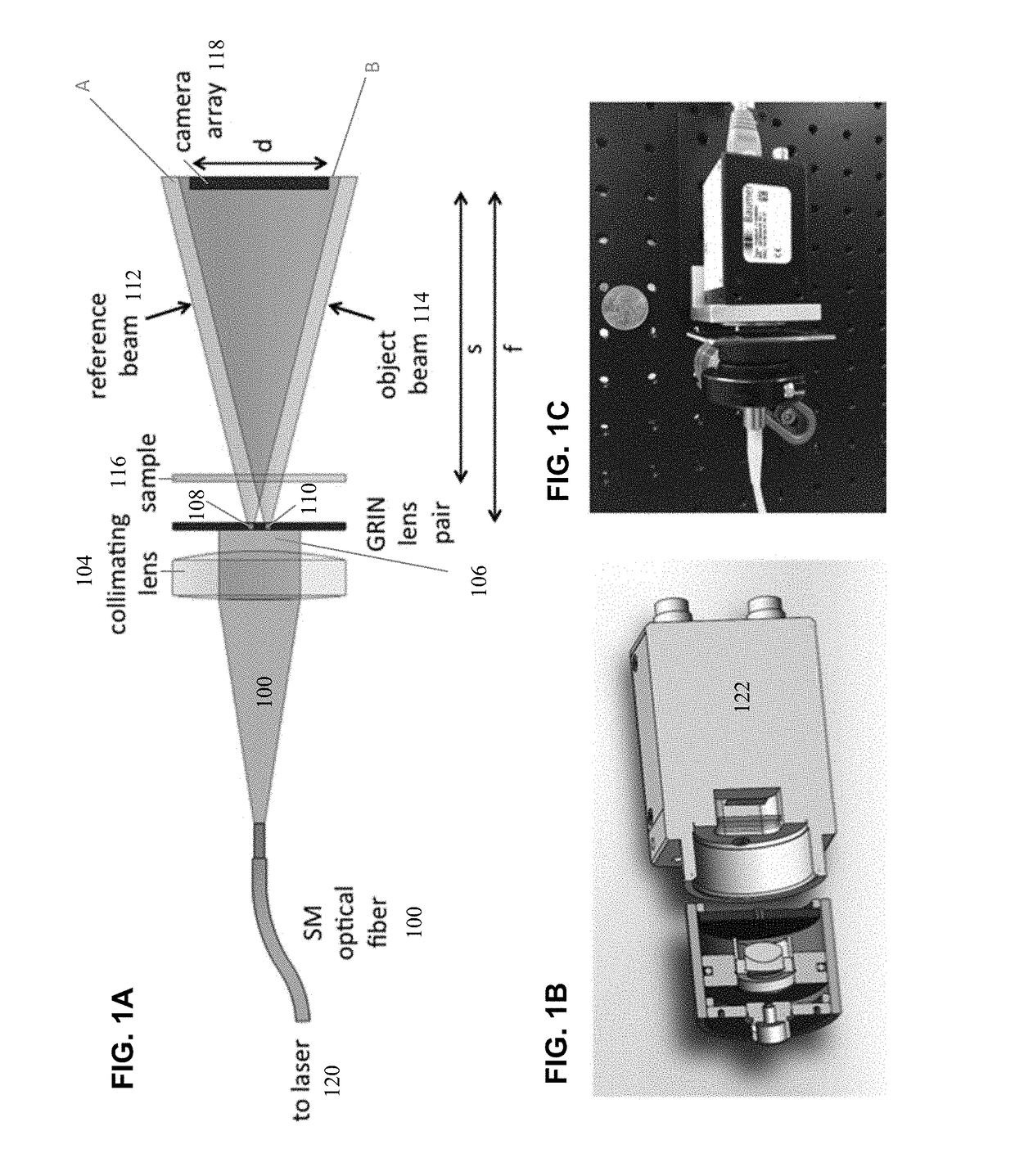 Compact digital holographic microscope for planetary imaging or endoscopy