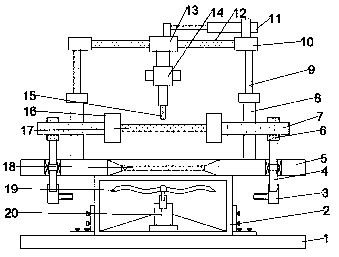 Steel pipe processing device accurate to position