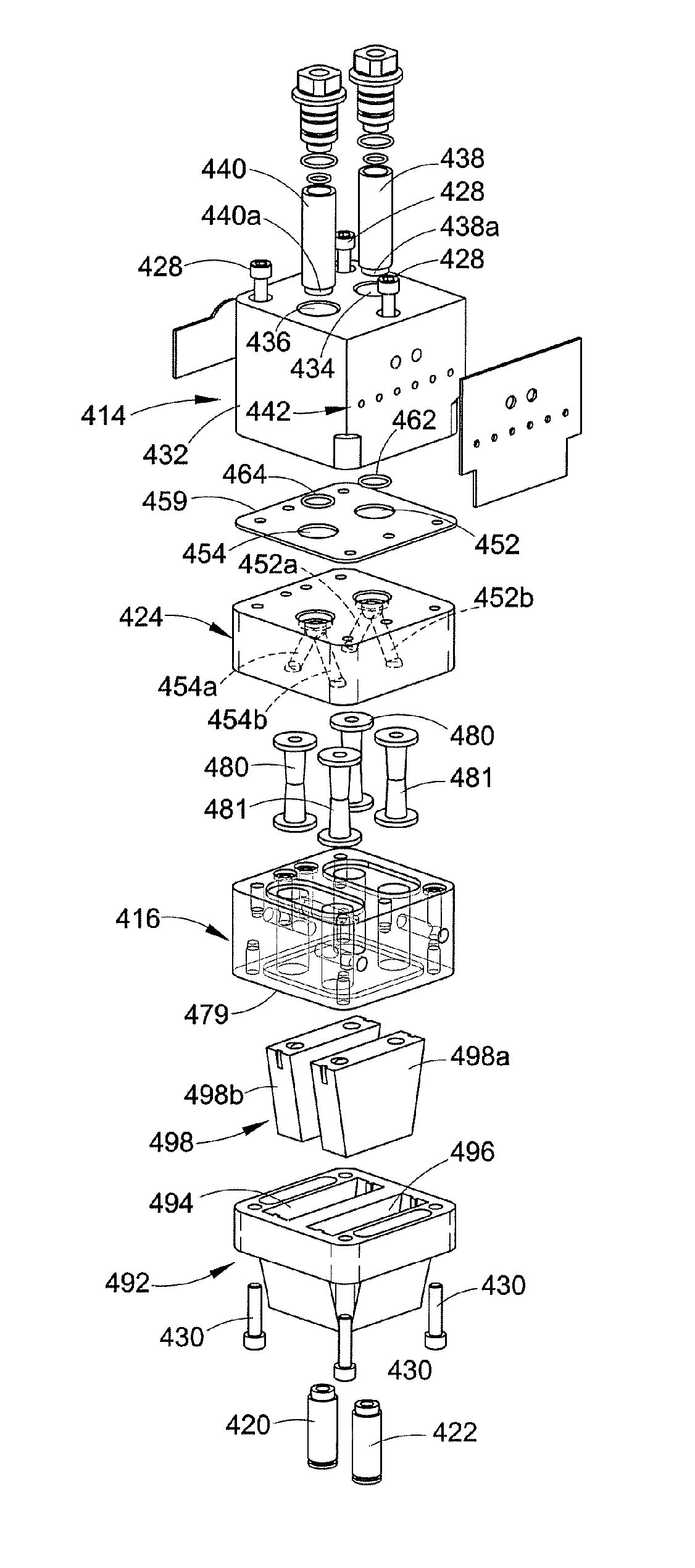 Dense phase pump for dry particulate material