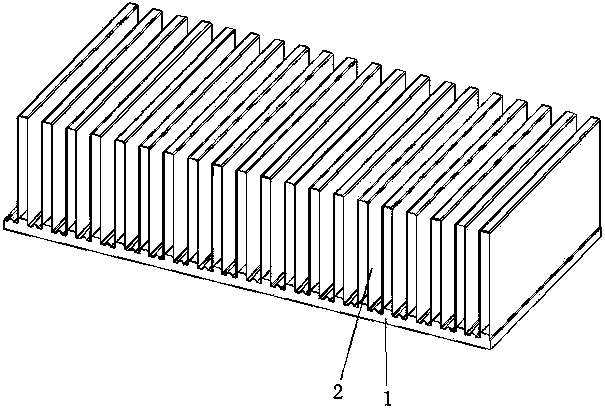 Corrugated radiator