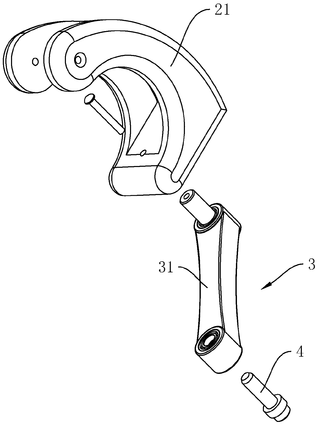 Upper limb auxiliary mechanical arm
