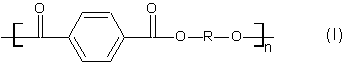 Polyethylene glycol terephthalate composite material and preparation method thereof