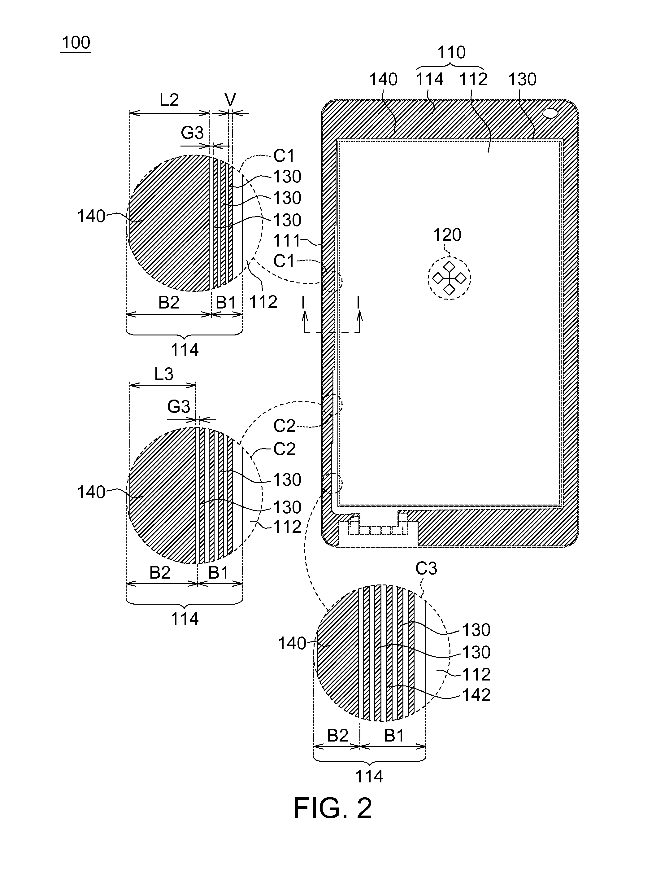Touch panel having electrostatic protection