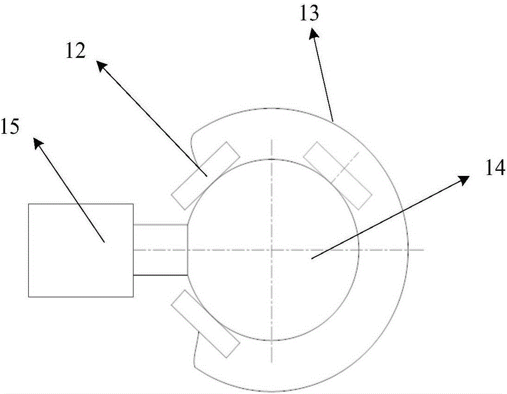 Large spherical air bearing lapping device