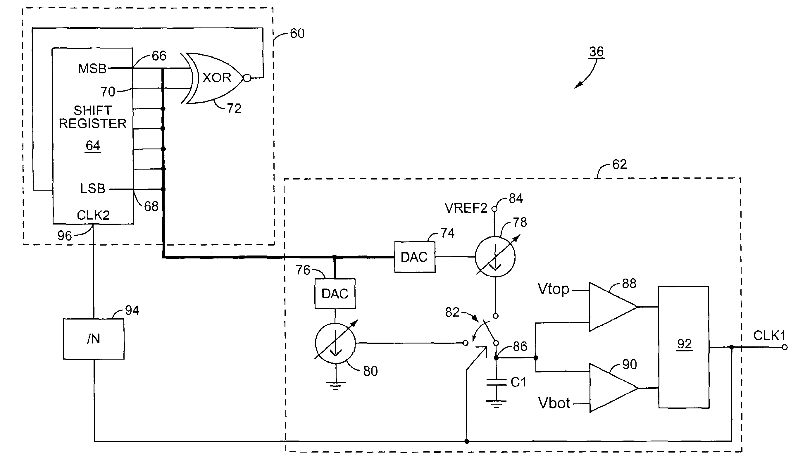 DC-DC converter with reduced electromagnetic interference