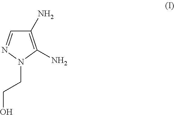 Means for dyeing hair, containing specific combinations of developers and couplers