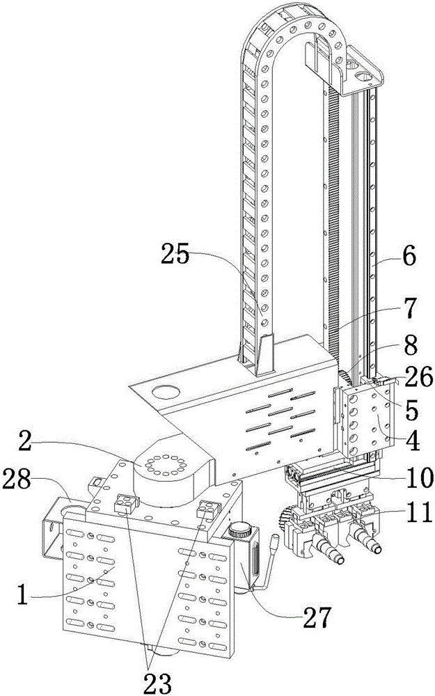 Cantilever joint clamping manipulator