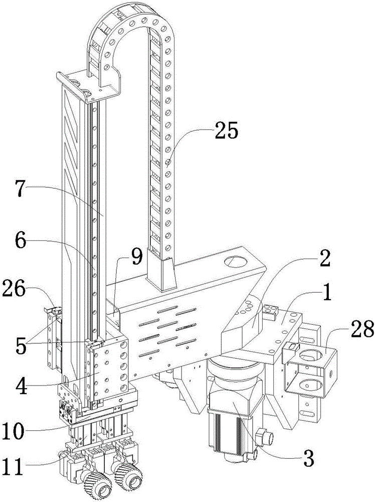 Cantilever joint clamping manipulator