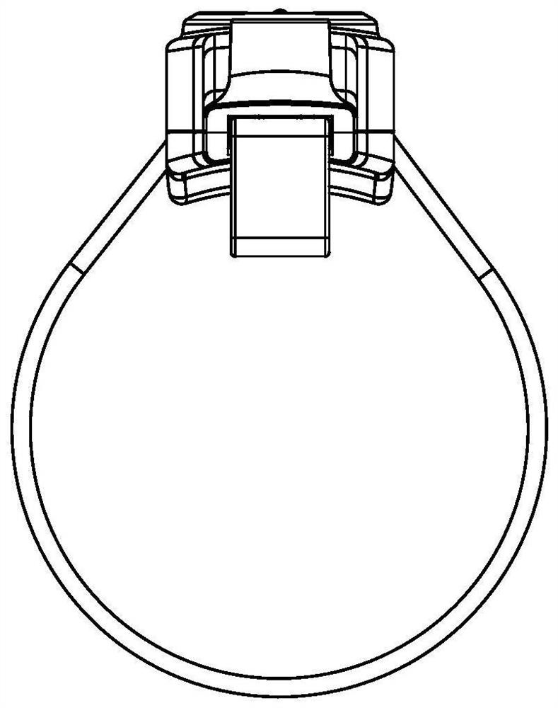 Intelligent anti-theft label with quadruple alarm function