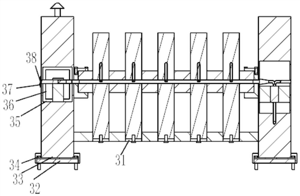 Highway greening protective fence with automatic irrigation function