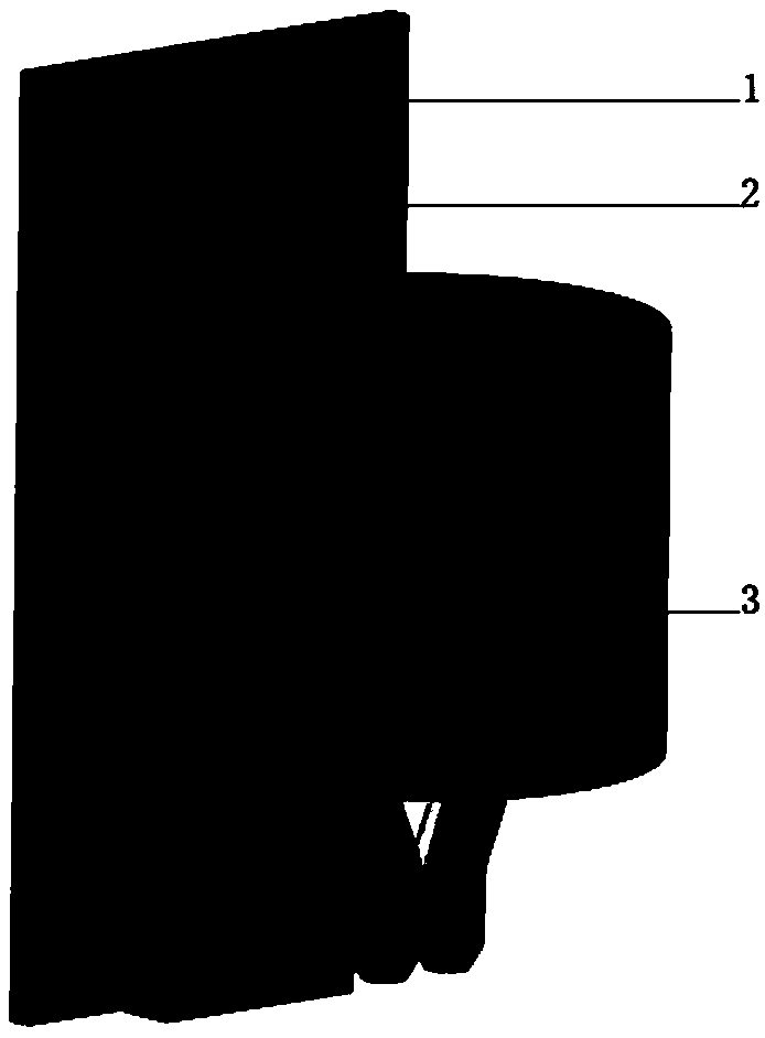 Extrusion type 3D printing double- jetting-head device