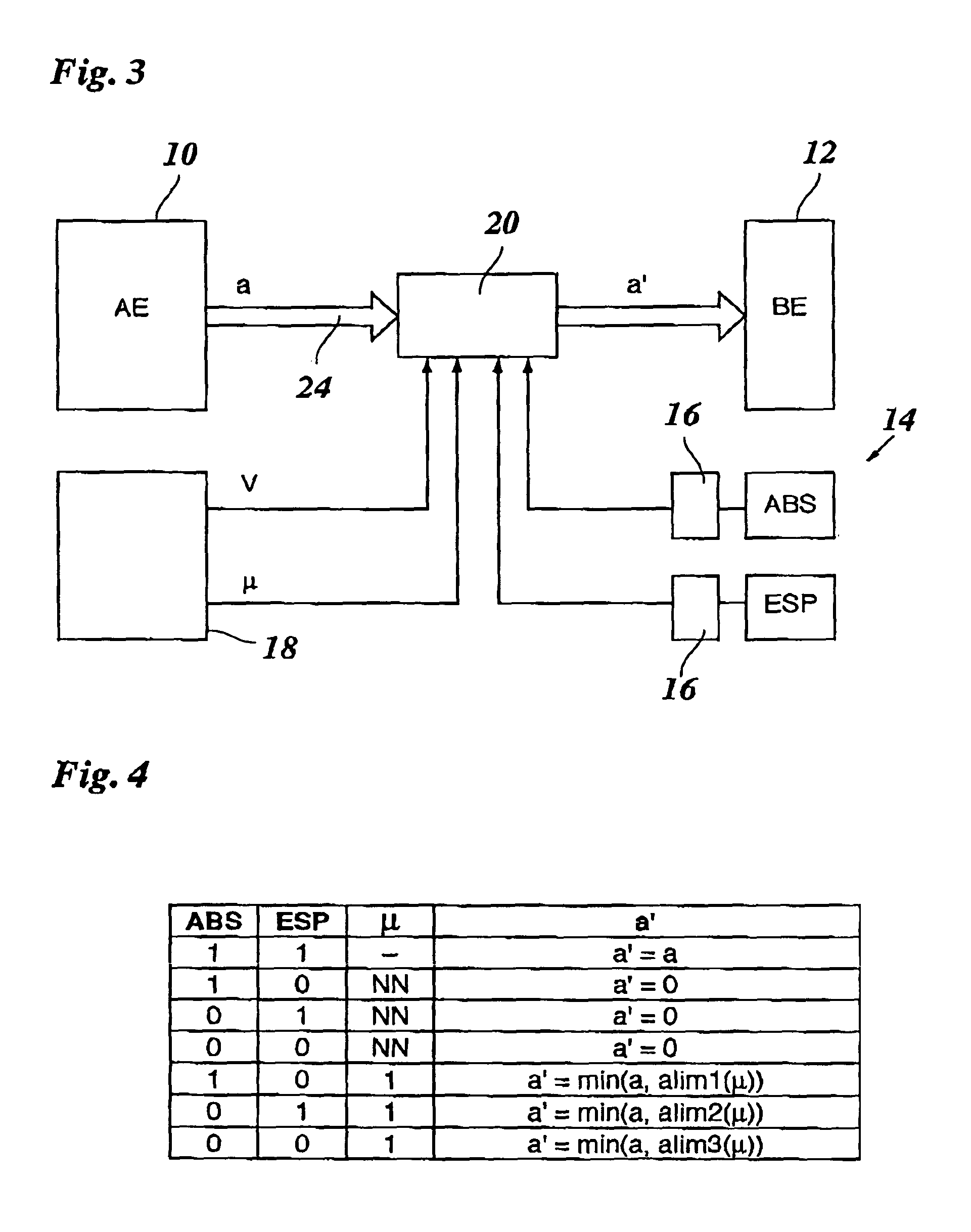 Brake control system for motor vehicles