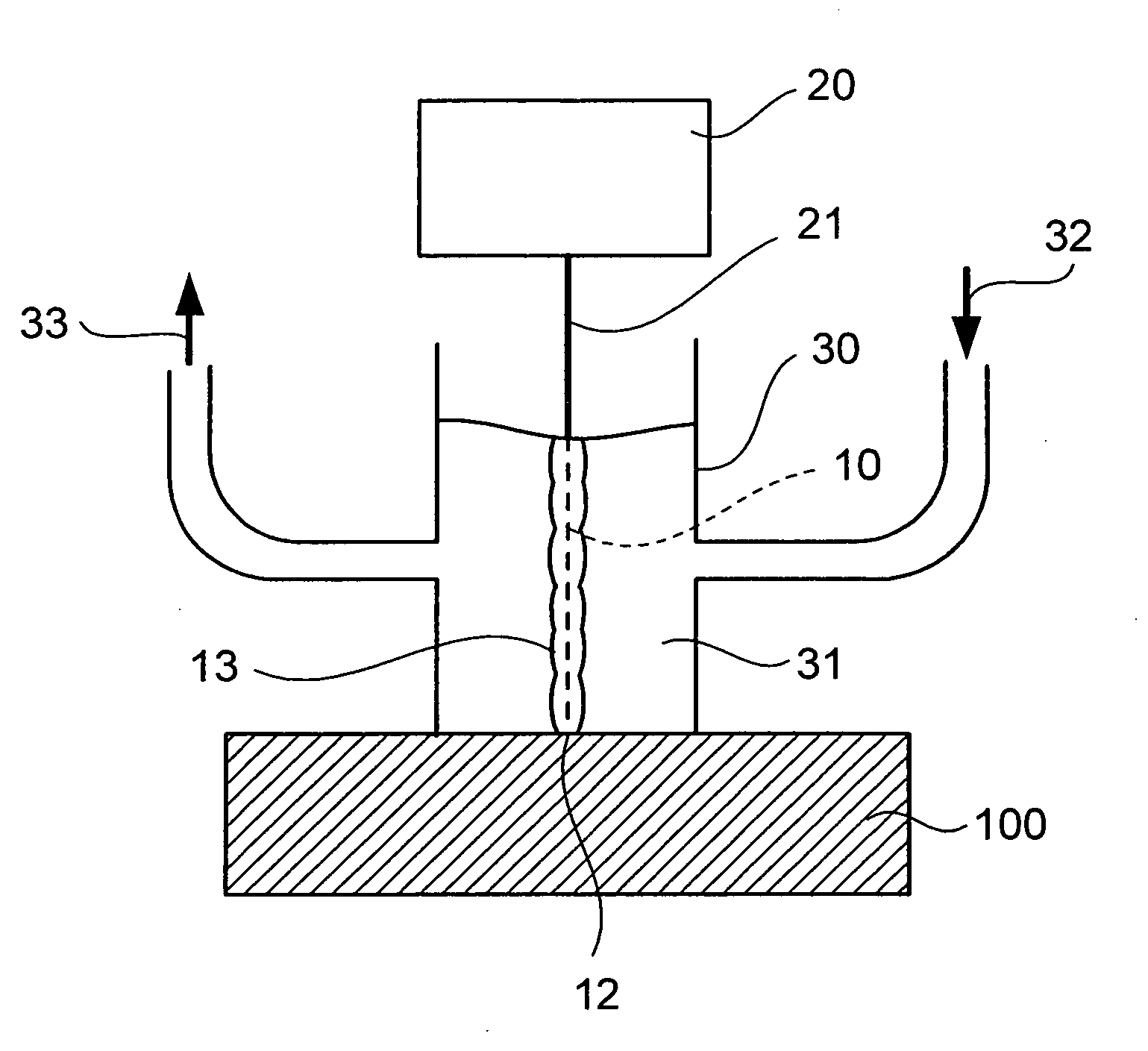Method of processing rock with laser and apparatus for the same