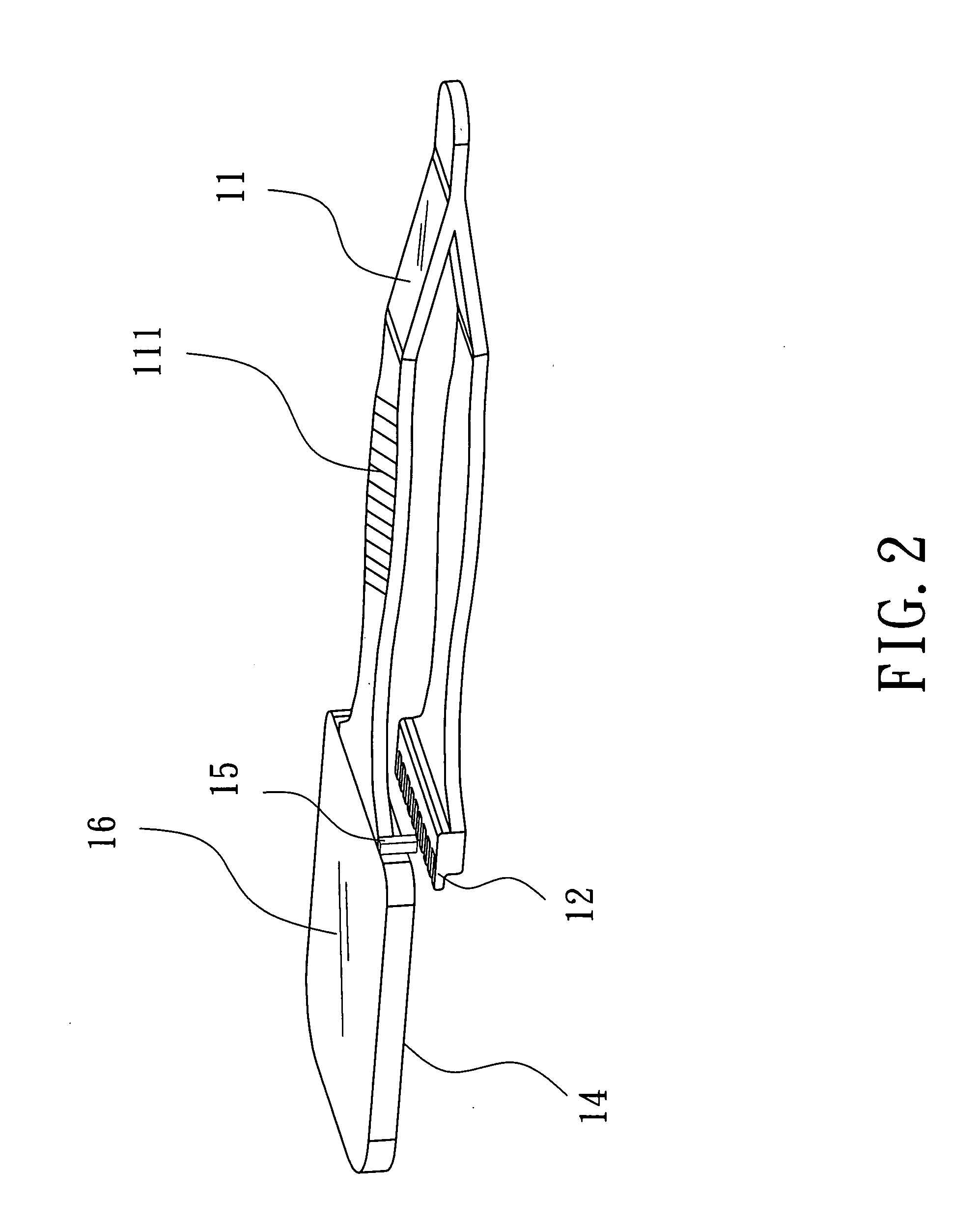 Wafer clamp having changeable supporting part