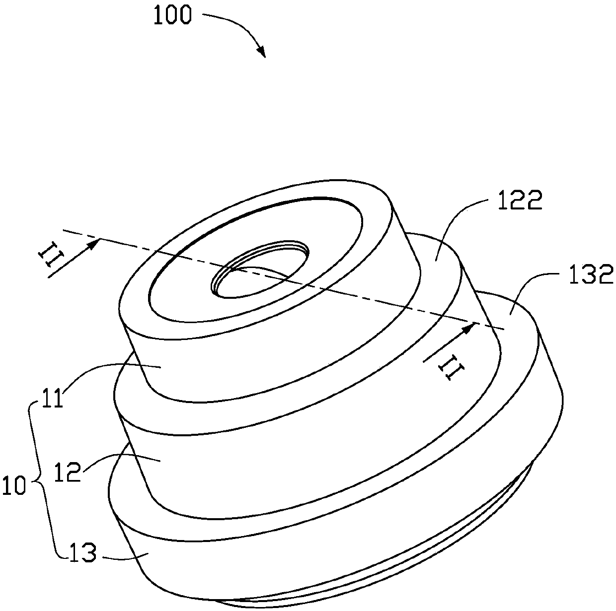 Optical lens, lens module using optical lens and electronic device