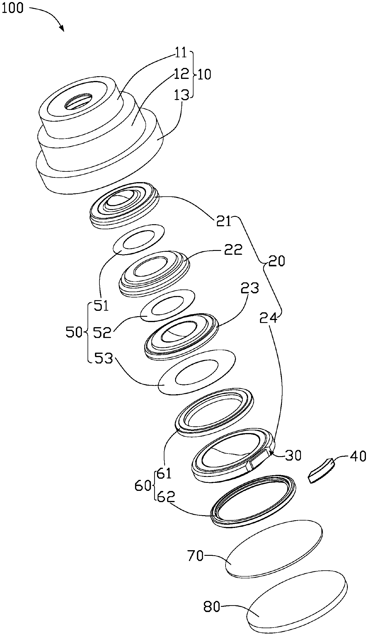 Optical lens, lens module using optical lens and electronic device