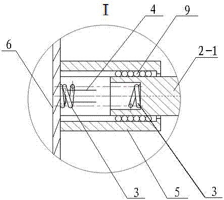 A segmented negative stiffness mechanism and a vibration damping device with the mechanism