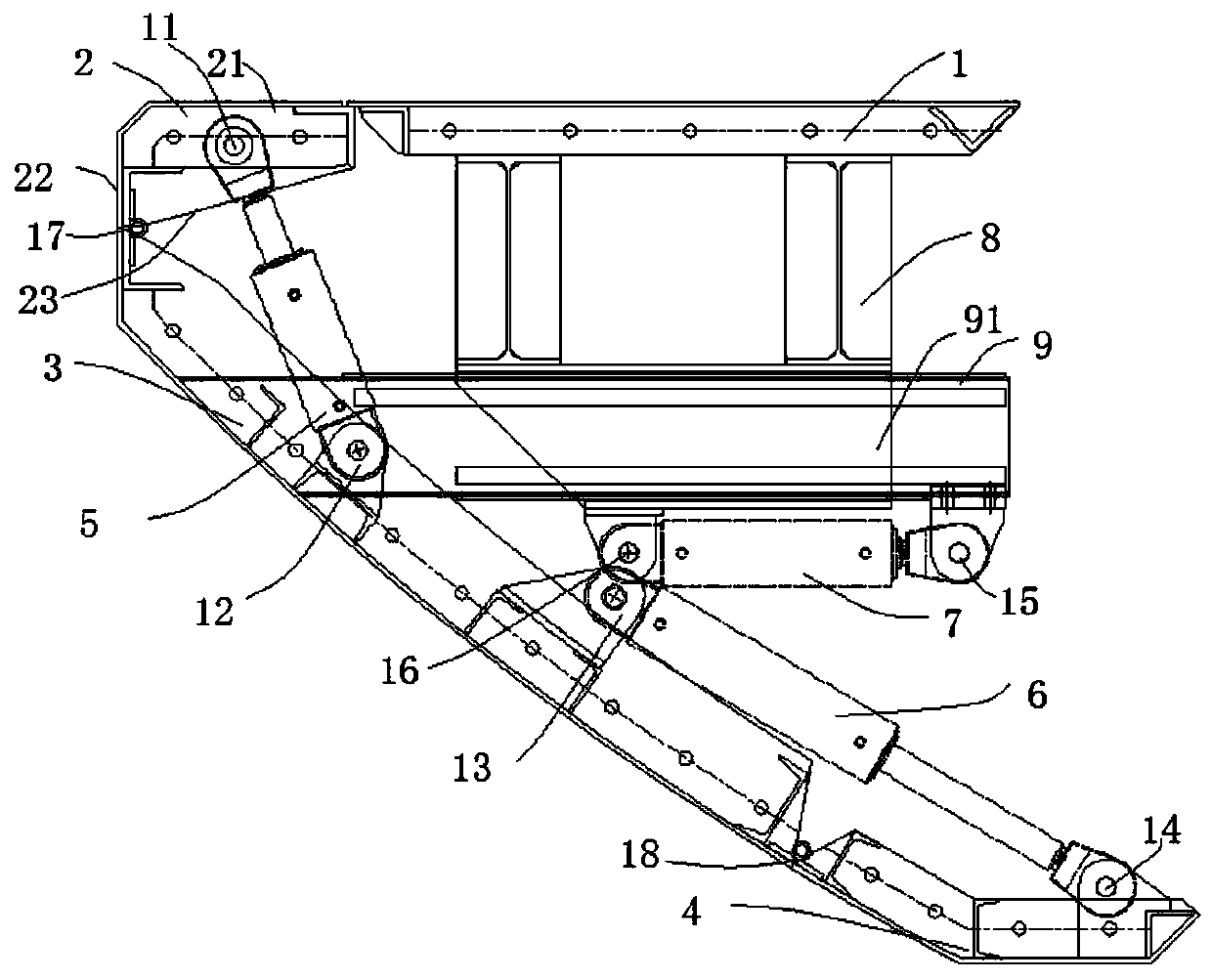 Side box culvert cast-in-place construction formwork and construction method thereof