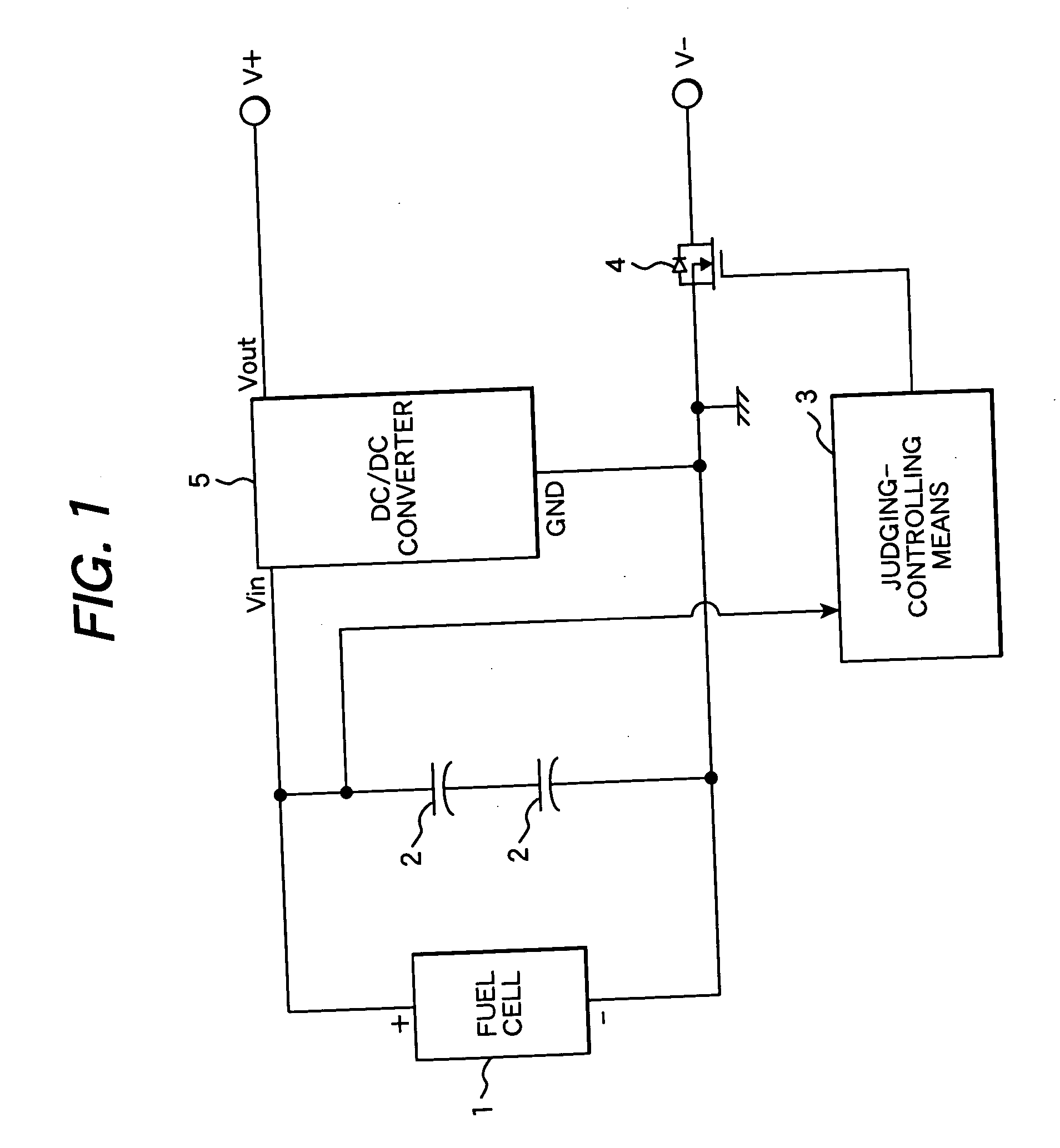 Electric power source apparatus using fuel cell and method of controlling the same