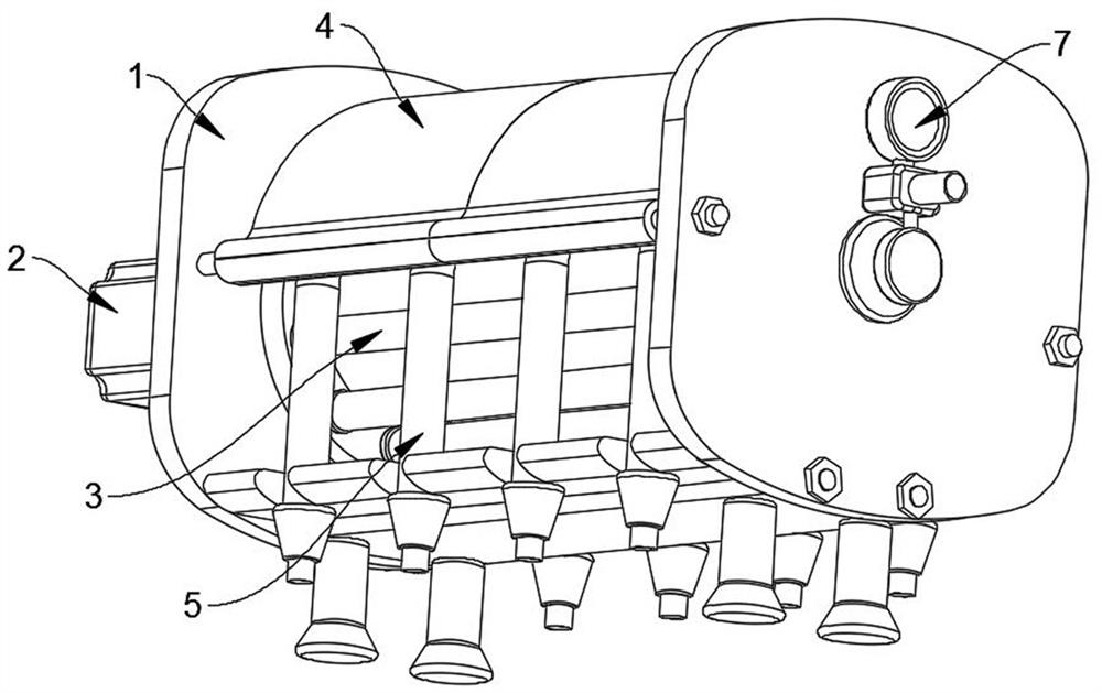 Adjustable combined peristaltic pump