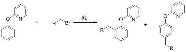 Preparation method of 2-(2-alkylphenoxy)pyridine derivative
