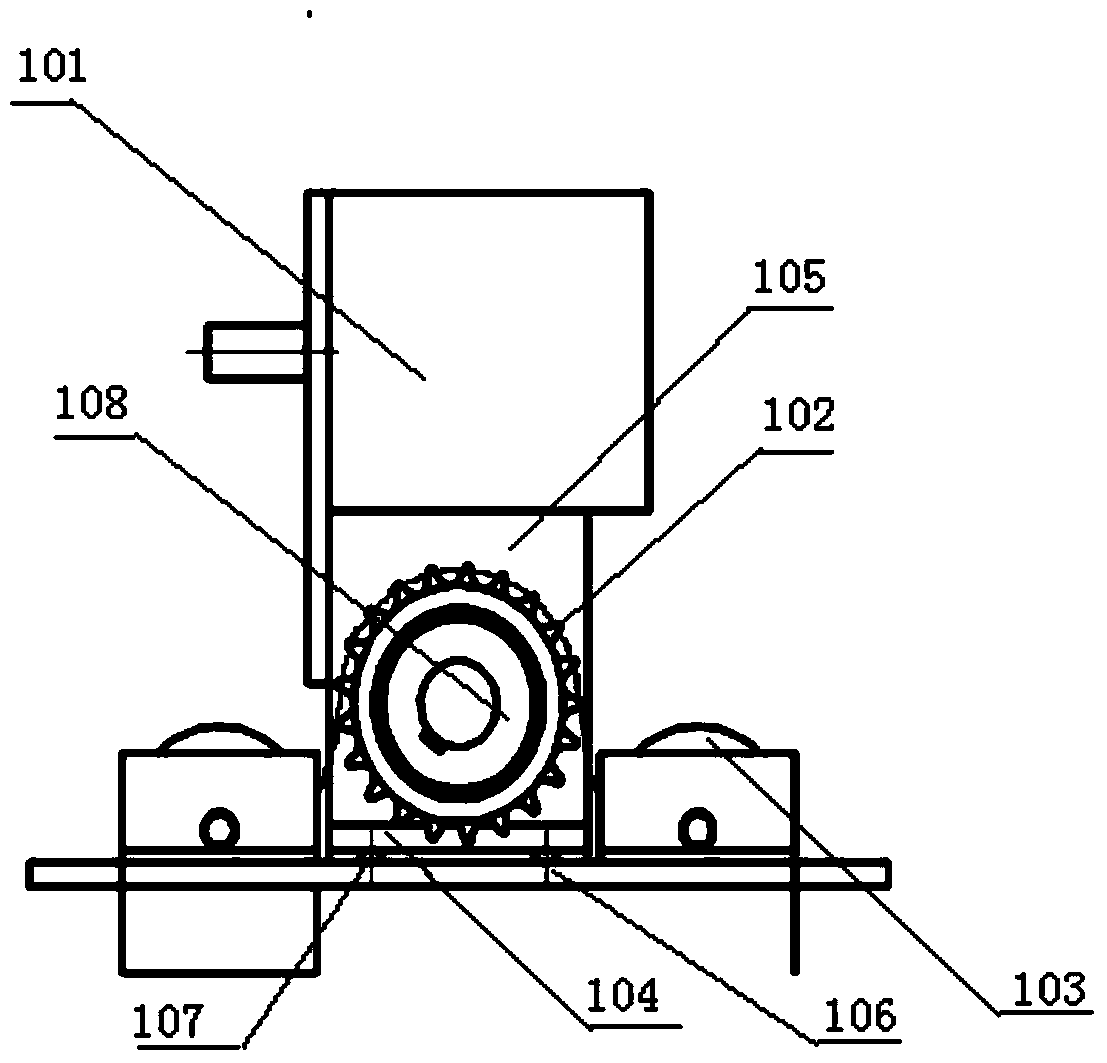 Detection device for corrosion degree of inner wall of galvanizing pot