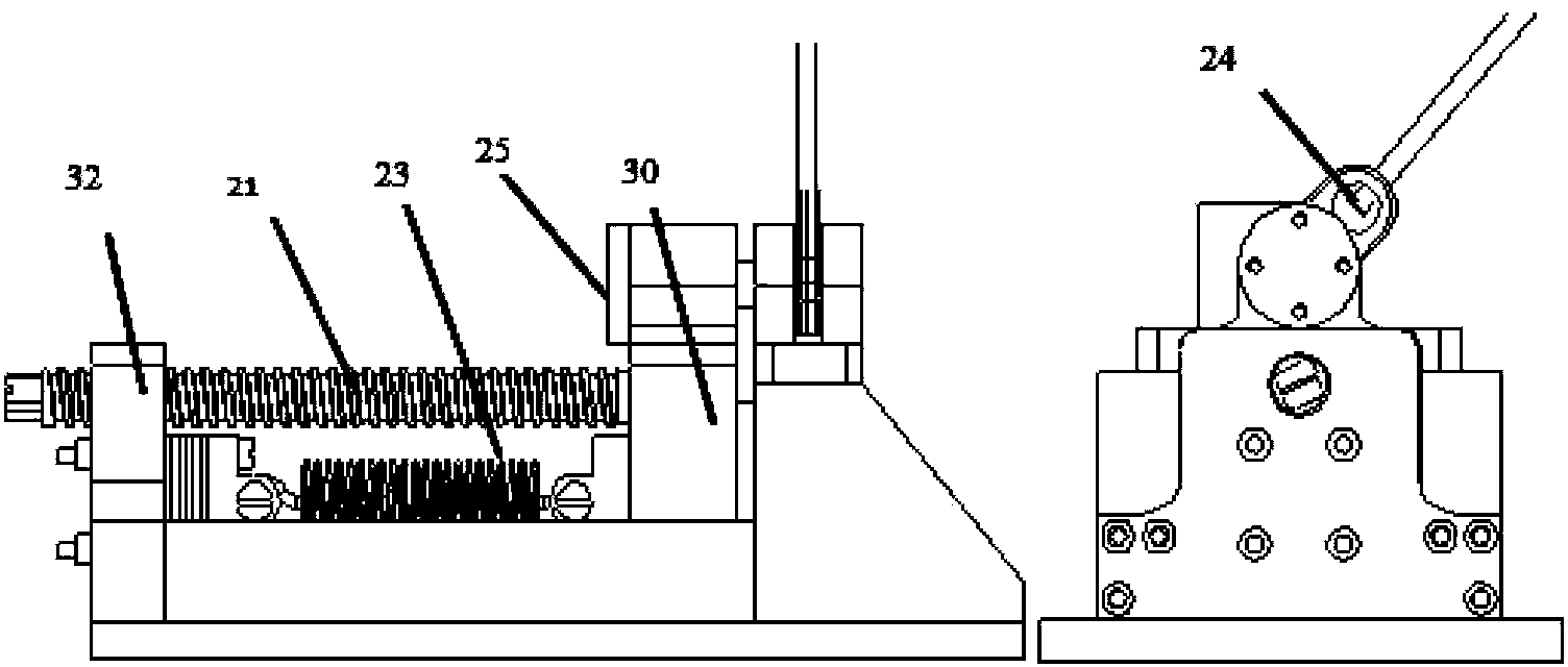 An experimental device for launching an arrow-borne electric field rod on the ground
