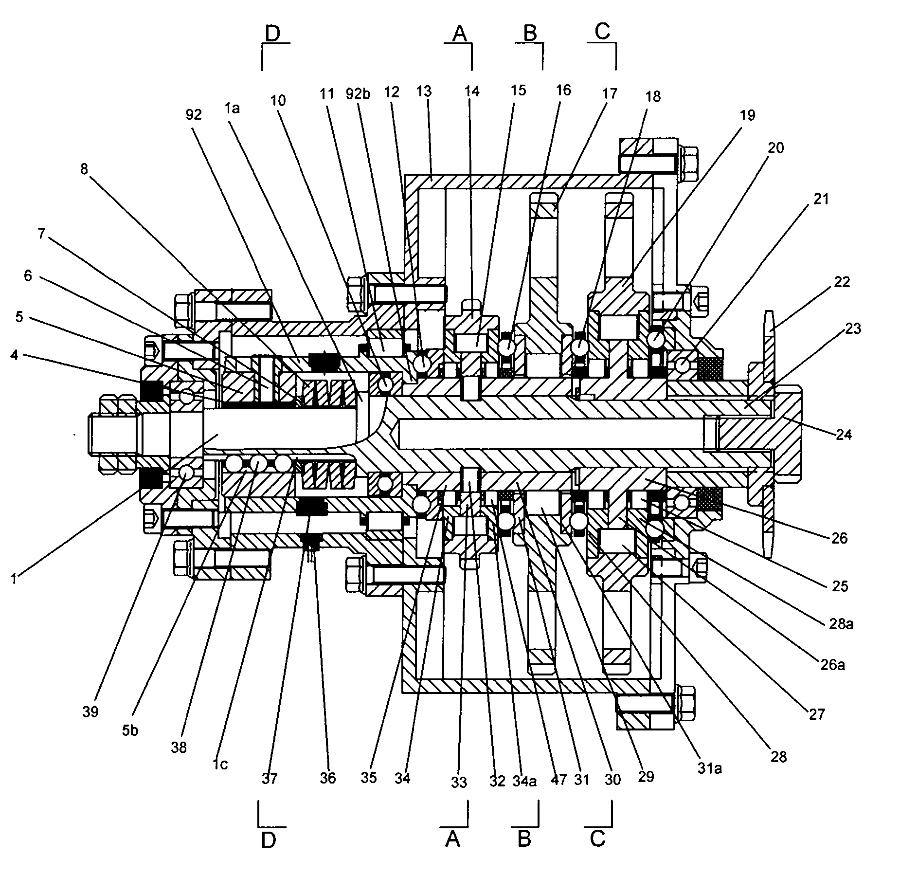 Synchronous gear driven torque-resistance moment self-adapting automatic gear shift speed variator