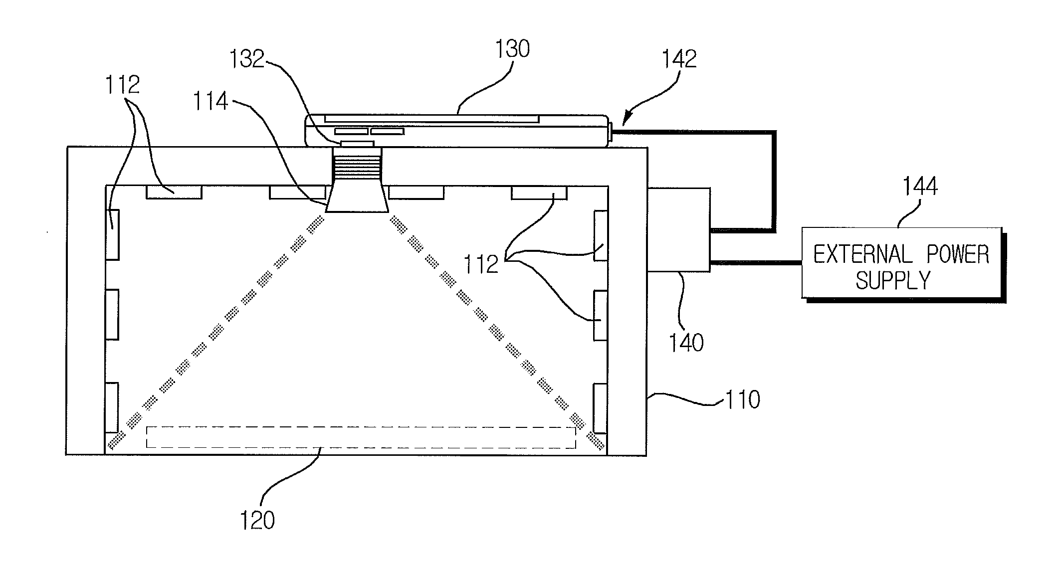 Examining apparatus and method for machine vision system