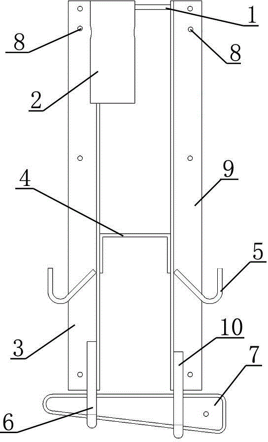 Beam formwork support device and method of use