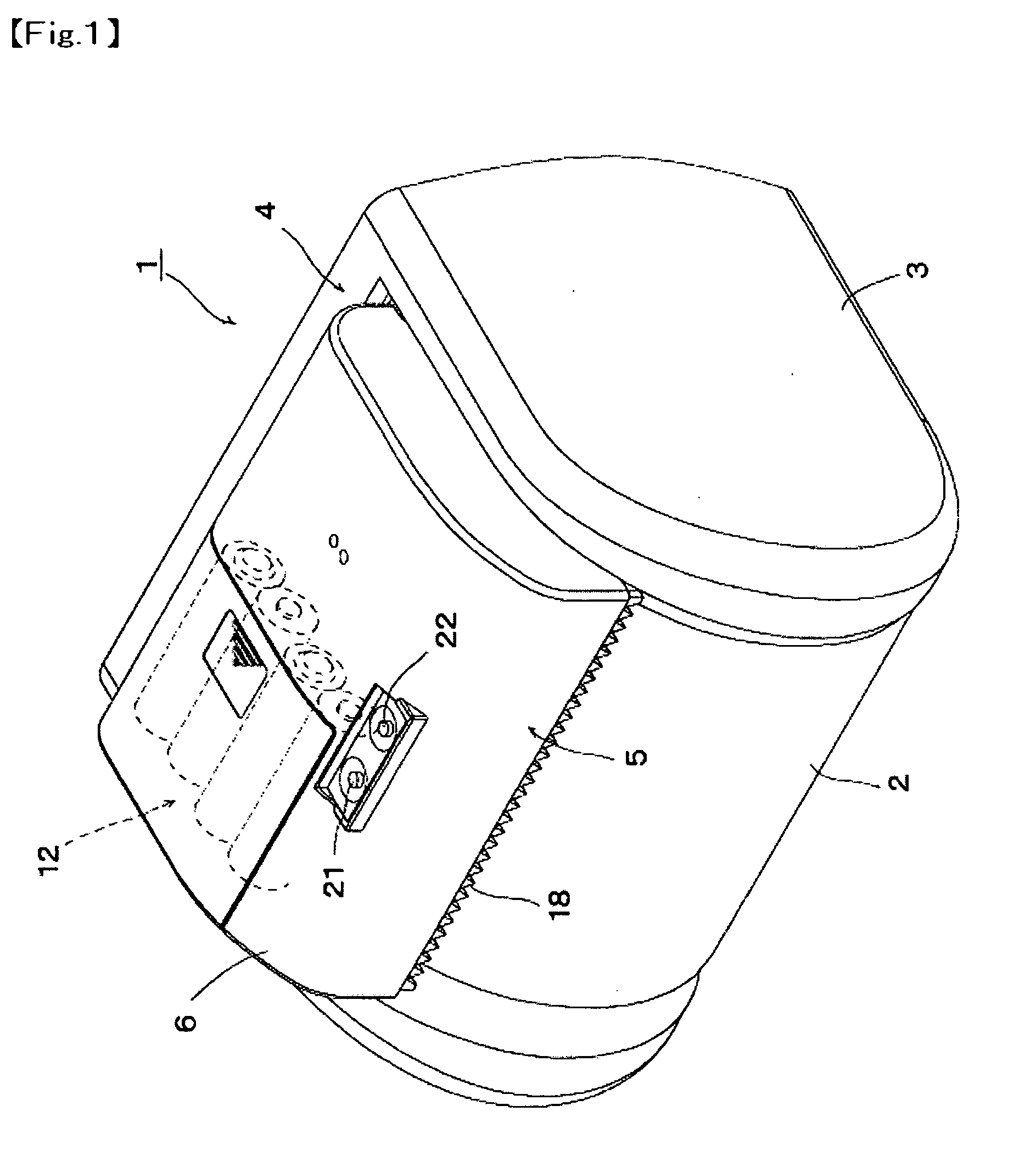 Rolled paper feeding device